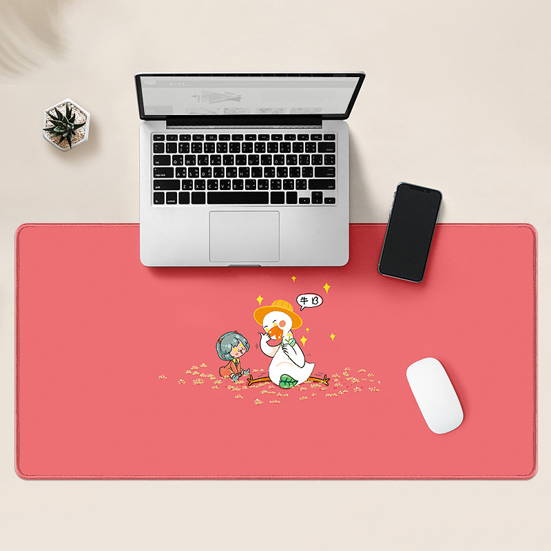 Miếng lót chuột 80x30 hoạt hình cute dễ thương chống nước cực êm MEILI STORE