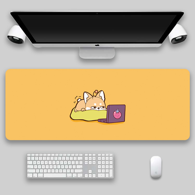 Miếng lót chuột 80x30 hoạt hình cute dễ thương chống nước cực êm MEILI STORE