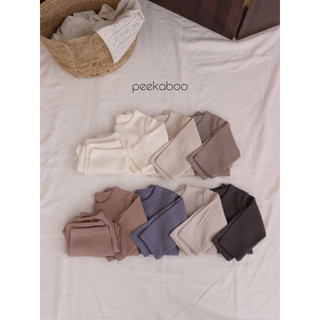 Peekaboo bộ rời áo + quần oh oh kids size cho bé trai, bé gái