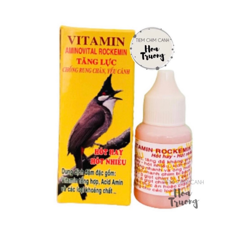 - VITAMIN ROCKEMIN - CĂNG LỬA 214 - PROCIN 50A. Dùng được cho tất cả các loại chim