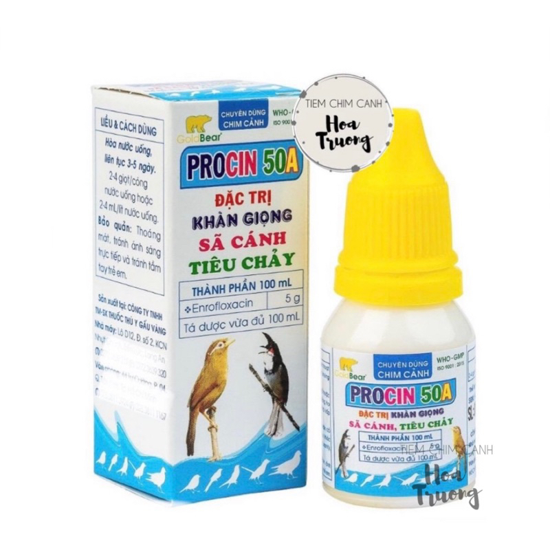 - VITAMIN ROCKEMIN - CĂNG LỬA 214 - PROCIN 50A. Dùng được cho tất cả các loại chim