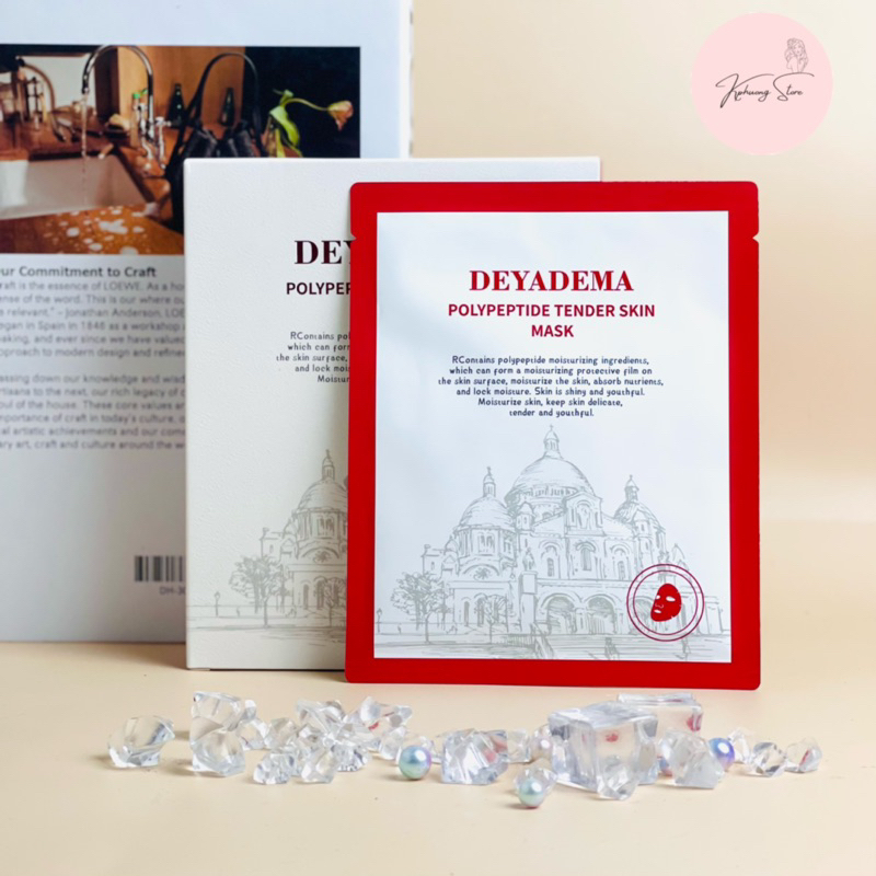 Mặt nạ Deyadema giúp da bóng mượt, cấp ẩm, trẻ hoá da Mỹ