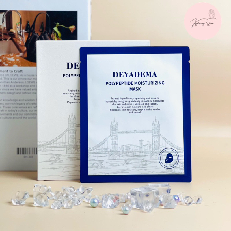 Mặt nạ Deyadema giúp da bóng mượt, cấp ẩm, trẻ hoá da Mỹ