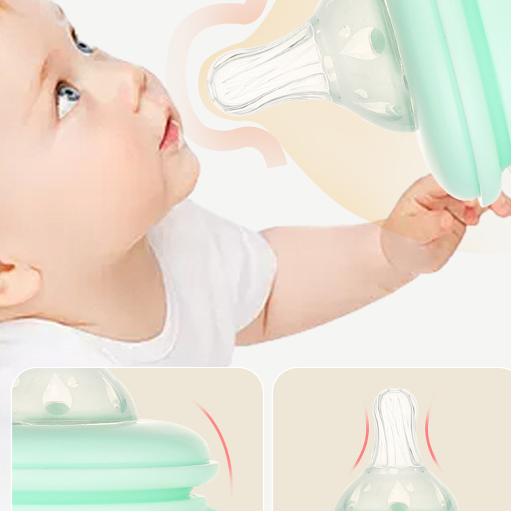 Bình sữa chống sặc cho bé JYoohome Nhựa PPSU An toàn tuyệt đối 300ml cho trẻ sơ sinh uống sữa