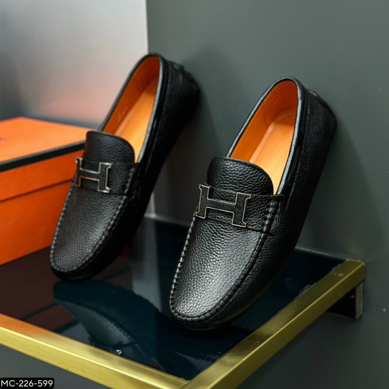 Giày moca nam - ✅ Bảo hành nổ da bong đế 1 năm💥MC-226