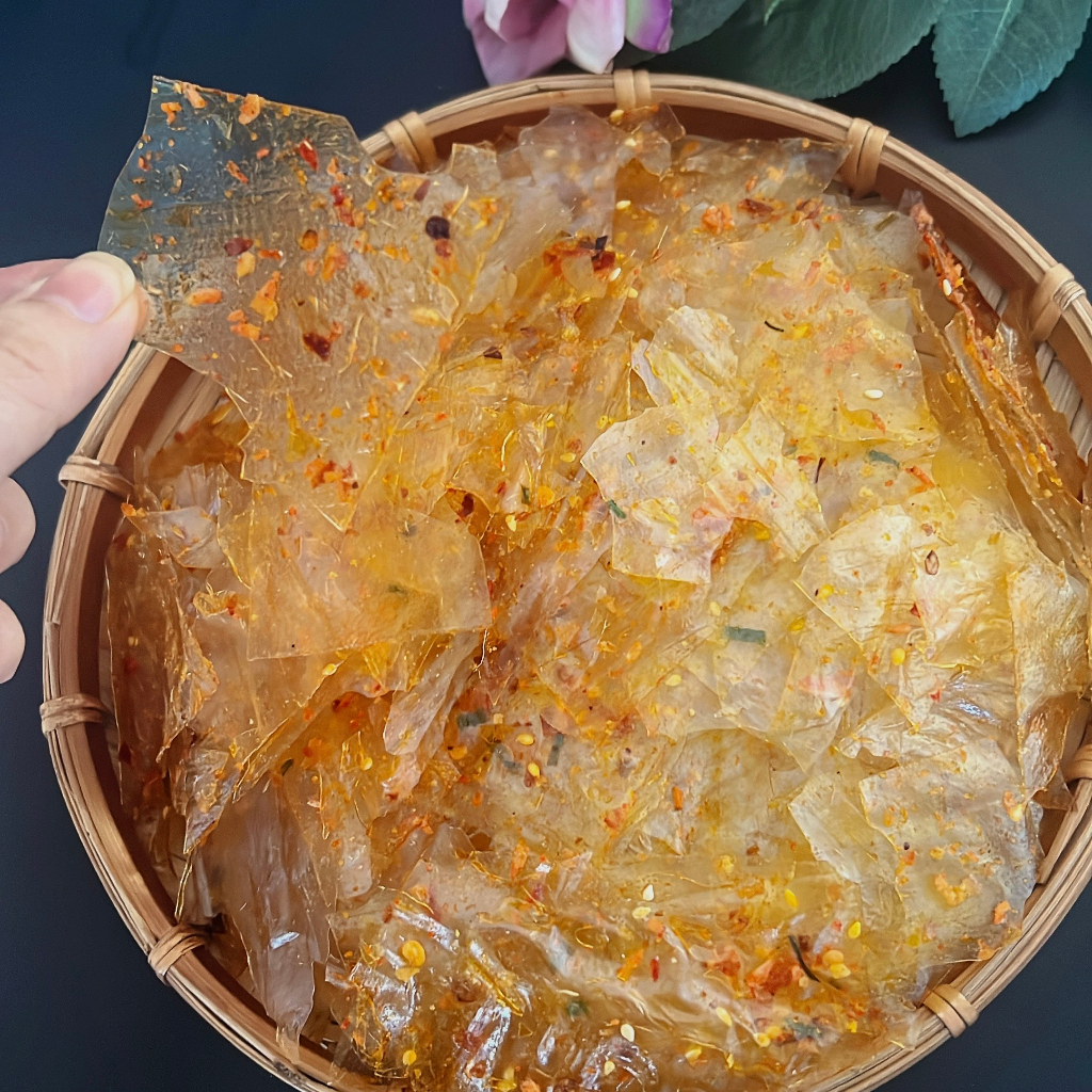 500g Bánh tráng sấy mắm
