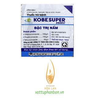 Thuốc trừ bệnh kobe super 350ec - trừ nấm bệnh - #284a# 10ml