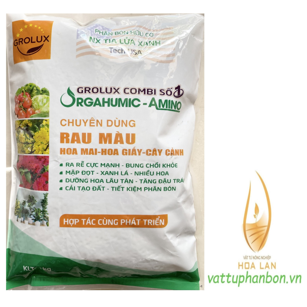 Grolux Combi Số 1 Organic-Amino Phân Bón Hữu Cơ - #209A# 1kg