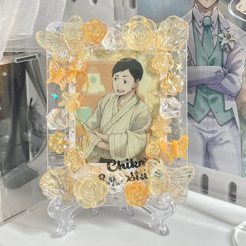 Toploader decor tông cam🧡trang trí ảnh card anime,kpop...