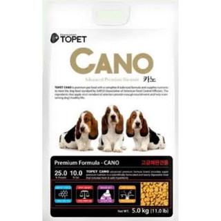 Hạt CANo; Dog Classic - Thức ăn hạt cho chó cho mọi lứa tuổi, hạt nhỏ, thơm, dễ ăn 5kg