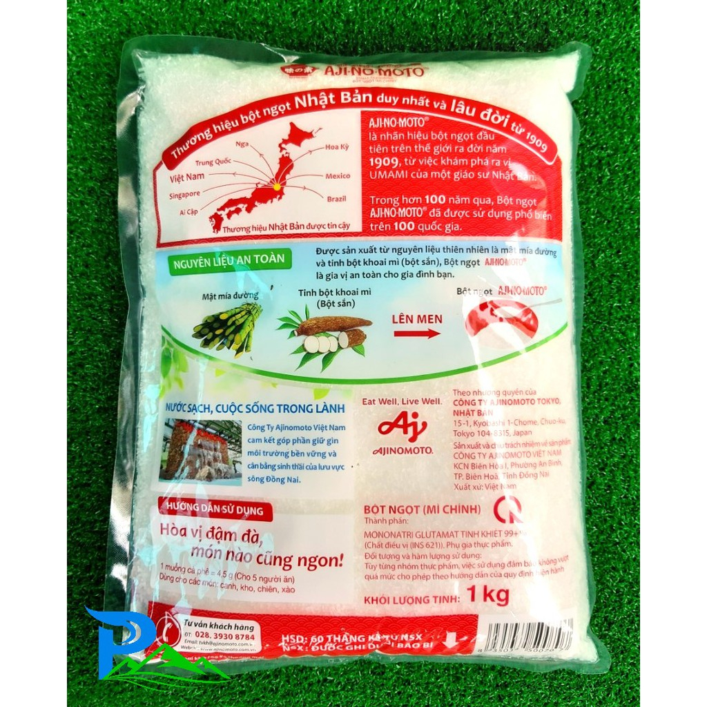 Mì chính ajinomoto 1kg cánh lớn date mới