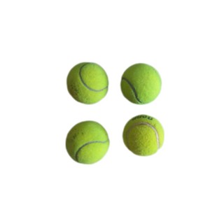 Set 4 banh tennis đã qua sử dụng -Tặng kèm hộp đựng banh