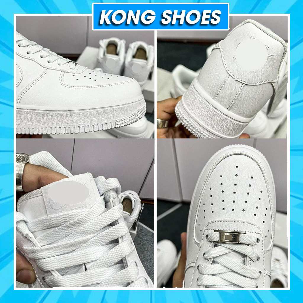Giày_Nike Air Force 1, giày AF1 trắng đế Air Cao Cấp Nhất Full Size Nam Nữ Full BILL BOX tặng kèm box +quà tặng | BigBuy360 - bigbuy360.vn