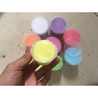 1 HỦ SLIME SỮA SIZE BÁNH FLAN - BASIC SLIME MINI
