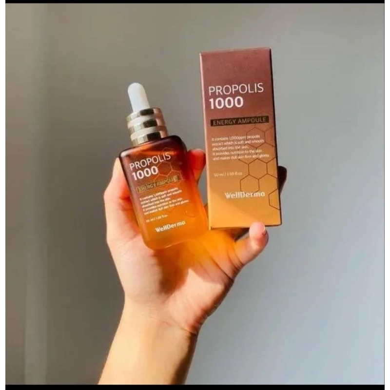 Serum keo ong Wellderma Propolis 50ml cải thiện nếp nhăn làm trắng da