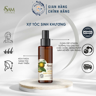 Xịt tóc Sinh Khương Sam Natural 100ml
