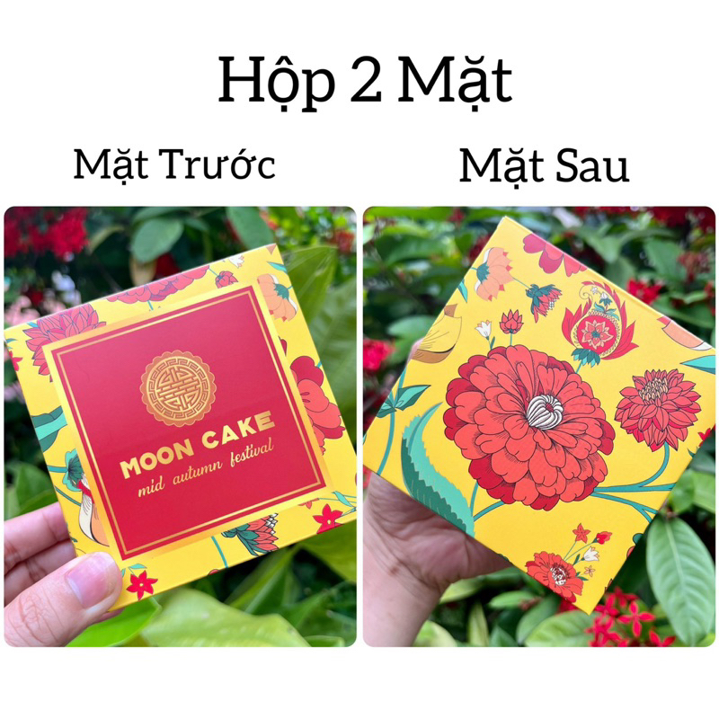 Hộp bánh trung thu loại 1 bánh 125-150-250gr