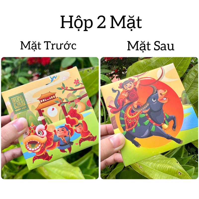 Hộp bánh trung thu loại 1 bánh 125-150-250gr