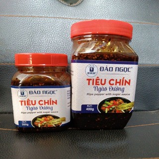 Tiêu chín ngào đường Đảo Ngọc hũ 200g