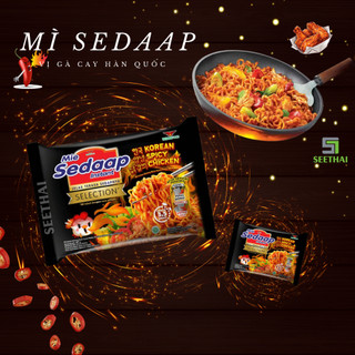 Mì trộn khô SEDAAP Indonesia - gói - mì trộn mì gói ăn vặt