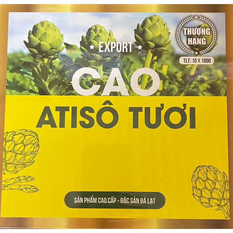 Cao Atiso -Hộp 1kg (Loại thượng hạng)🔥 Mua 1 hộp tặng 1 bịch trà hoa atiso 100 túi lọc.