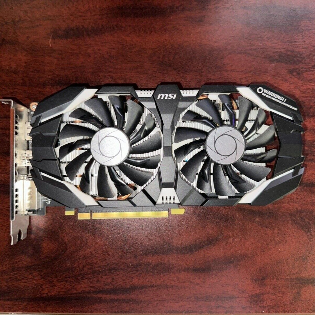 VGA MSI GTX1060 6G D5 OC 2 Fan Cũ