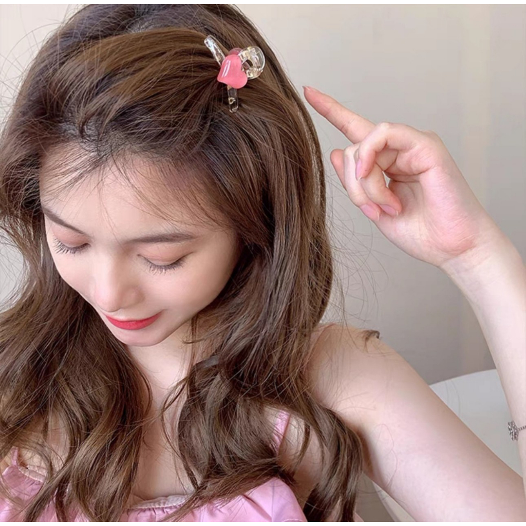 Kẹp mái hình trái tim