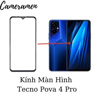 Kính ép / kính màn hình tecno pova 4 pro