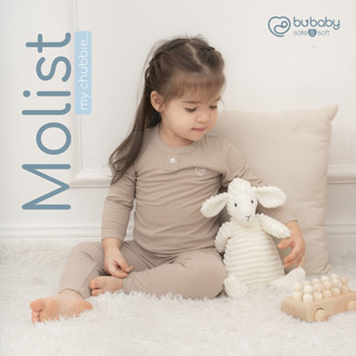 Bu baby - bộ dài tay cổ trụ molist bmd110300