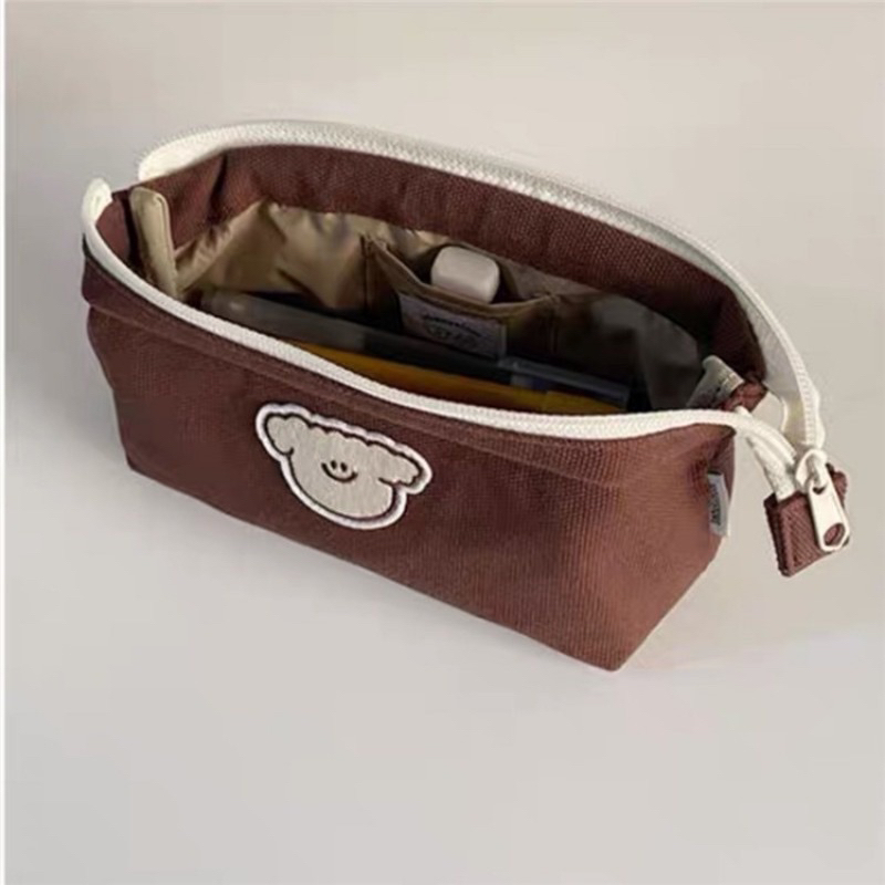 Hộp/ Túi bút tiramisu có khung sắt