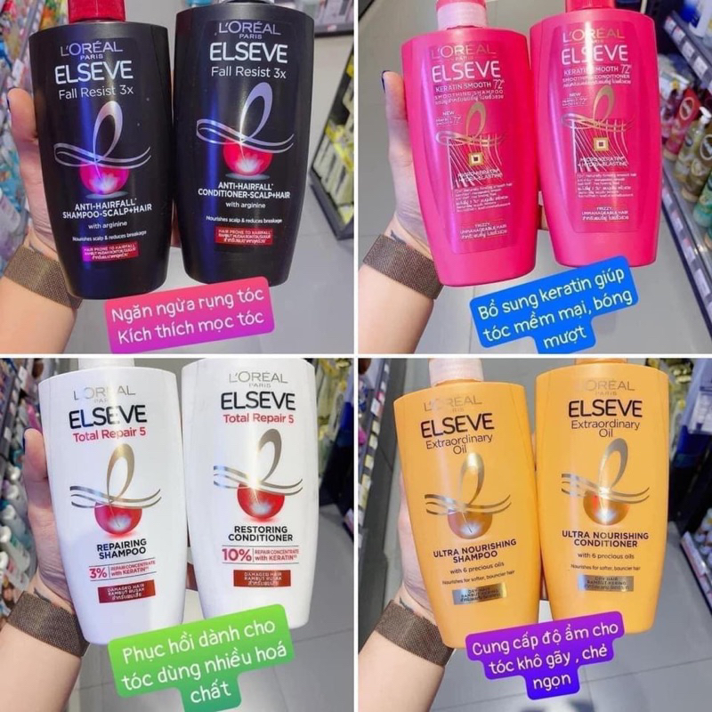 Dầu Gội Loreal Thái Lan Phục Hồi, Mềm Mượt