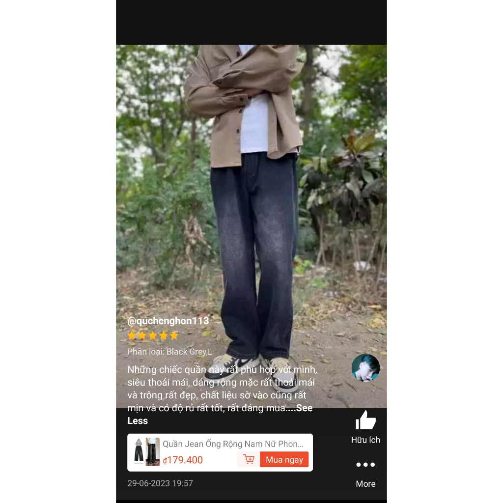 Quần Jean Ống Rộng Nam Nữ Phong Cách Retro Unisex WASH Black Grey Hàng Cao Cấp - UXQ03 - UX Clothing