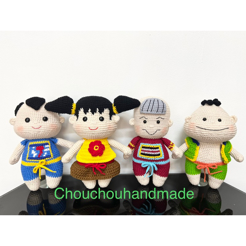 Búp bê len nhồi bông handmade  - Thần đồng đất việt (23cm)