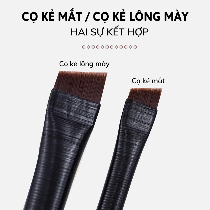 Cọ Trang Điểm KIYE Kẻ Chân Mày Kẻ Mắt siêu mảnh tiện lợi