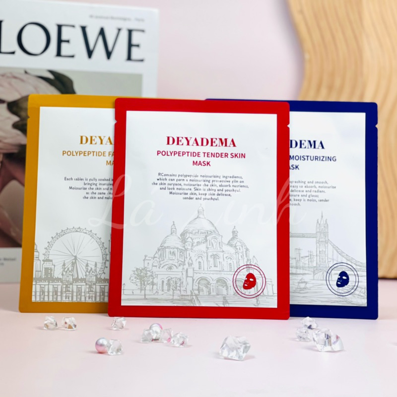 Mặt nạ Deyadema giúp da bóng mượt, cấp ẩm, trẻ hoá da