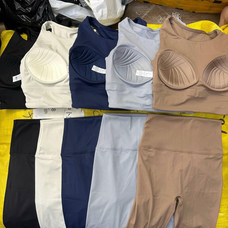 Set Bộ Tập Gym Yoga Lulu Thun Lạnh Mút Đúc Quảng Châu Cao Cấp Gymmy Store B020
