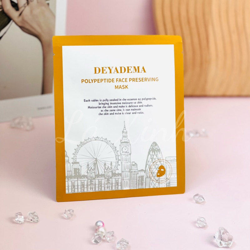Mặt nạ Deyadema giúp da bóng mượt, cấp ẩm, trẻ hoá da