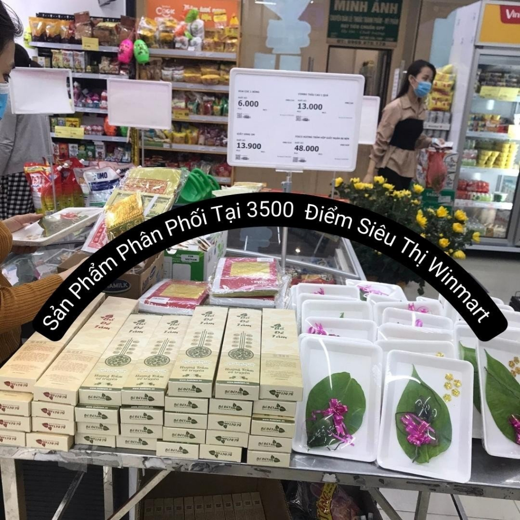 Combo 2 Hộp Hương Trầm Vòng Bồ Đề Tâm 5 Vòng 24 Giờ Mùi Thơm Tự Nhiên Không Hóa Chất