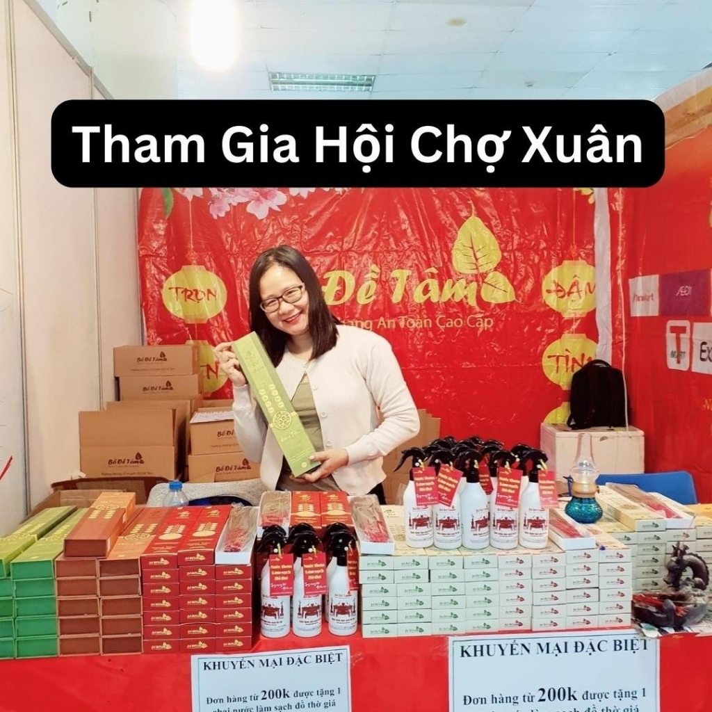 Combo 2 Hộp Hương Trầm Vòng Bồ Đề Tâm 5 Vòng 24 Giờ Mùi Thơm Tự Nhiên Không Hóa Chất