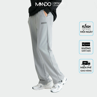 Quần Jogger Thể Thao Nam MANDO Vải Nỉ Chân Cua Co Giãn Giữ Ấm Tốt Phong Cách Thời Trang Hàn Quốc - JOG003