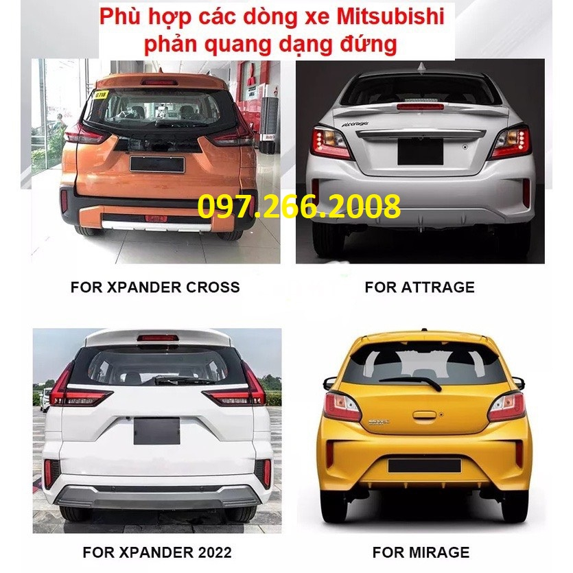 Đèn led gầm sau,led cản sau xe XPANDER- ATTRAGE- MIRAGE đời 2022- 2023 , Xpander CROSS . 3 CHẾ ĐỘ