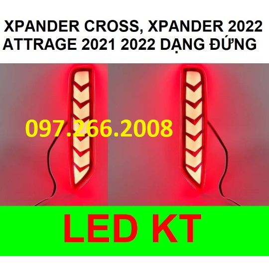 Đèn led gầm sau,led cản sau xe XPANDER- ATTRAGE- MIRAGE đời 2022- 2023 , Xpander CROSS . 3 CHẾ ĐỘ