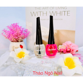 Sơn bóng ladydream 12ml dành cho sơn thường & gel lạnh