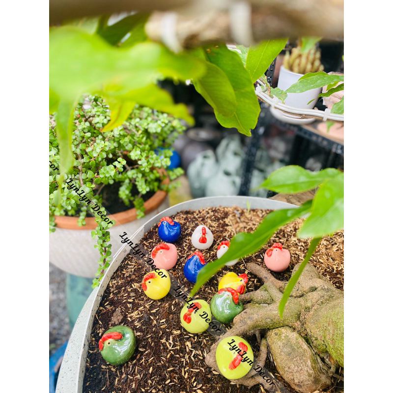 GÀ Sứ Mini Bé Xíu 4*5cm