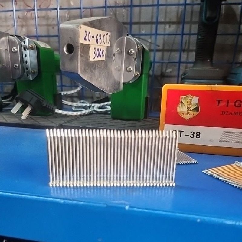 Đinh Bắn Bê Tông ST38 Tiger Hộp Có 646 Cây Đinh Ghim Vĩ Bê Tông ST38