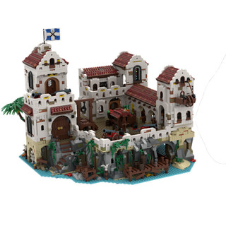 Bản thiết kế moc vịnh cướp biển eldorado và kèm gạch