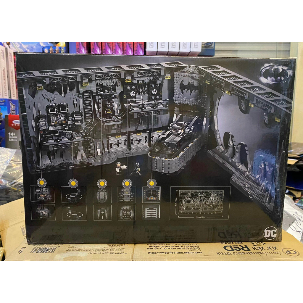 Xếp Hình Batman 76252 Hang Động Của Người Dơi Batcave