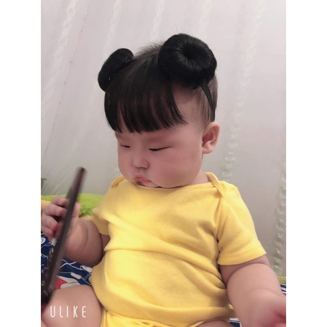 Búi tóc natra cho bé