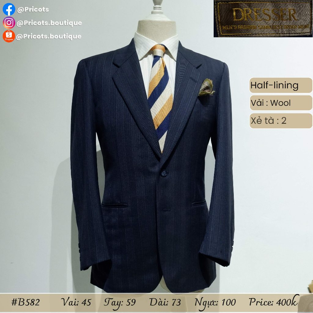 Mẫu Blazer B582 DRESSER