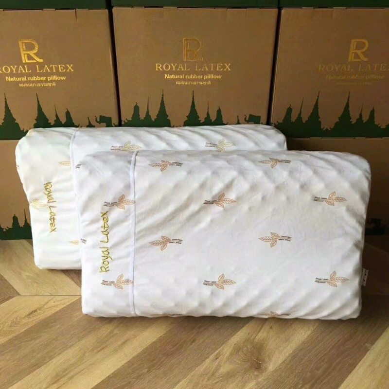 Gối cao su non ROYAL LATEX, gối cao su thiên nhiên siêu mềm
